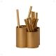   31 Pieces Orbit Spoon and Fork Set-Gold