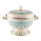 Mint Tile Service Bowl with Lid and Stand (26cm)