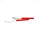 12 Pieces Orbit Knife and Fork Set-Red