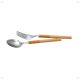 12 Pieces Orbit Spoon and Fork-Cream