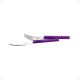 12 Pieces Orbit Knife and Fork Set-Dark Purple