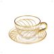 Meltem Tea Cup - 12 pcs (Gold)