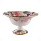 Pink Vintage Fruit Bowl with Stand (30 cm)