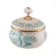 Mint Tile Sugar Bowl with Lid