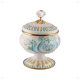 Mint Tile Sugar Bowl with Lid and Stand